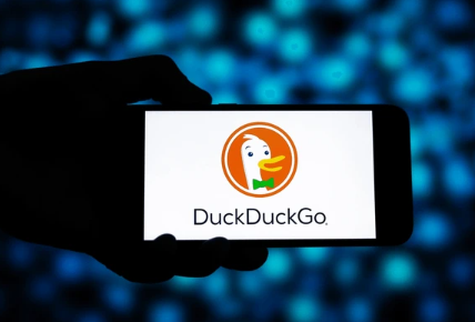 "Duckduckgo browser interface"